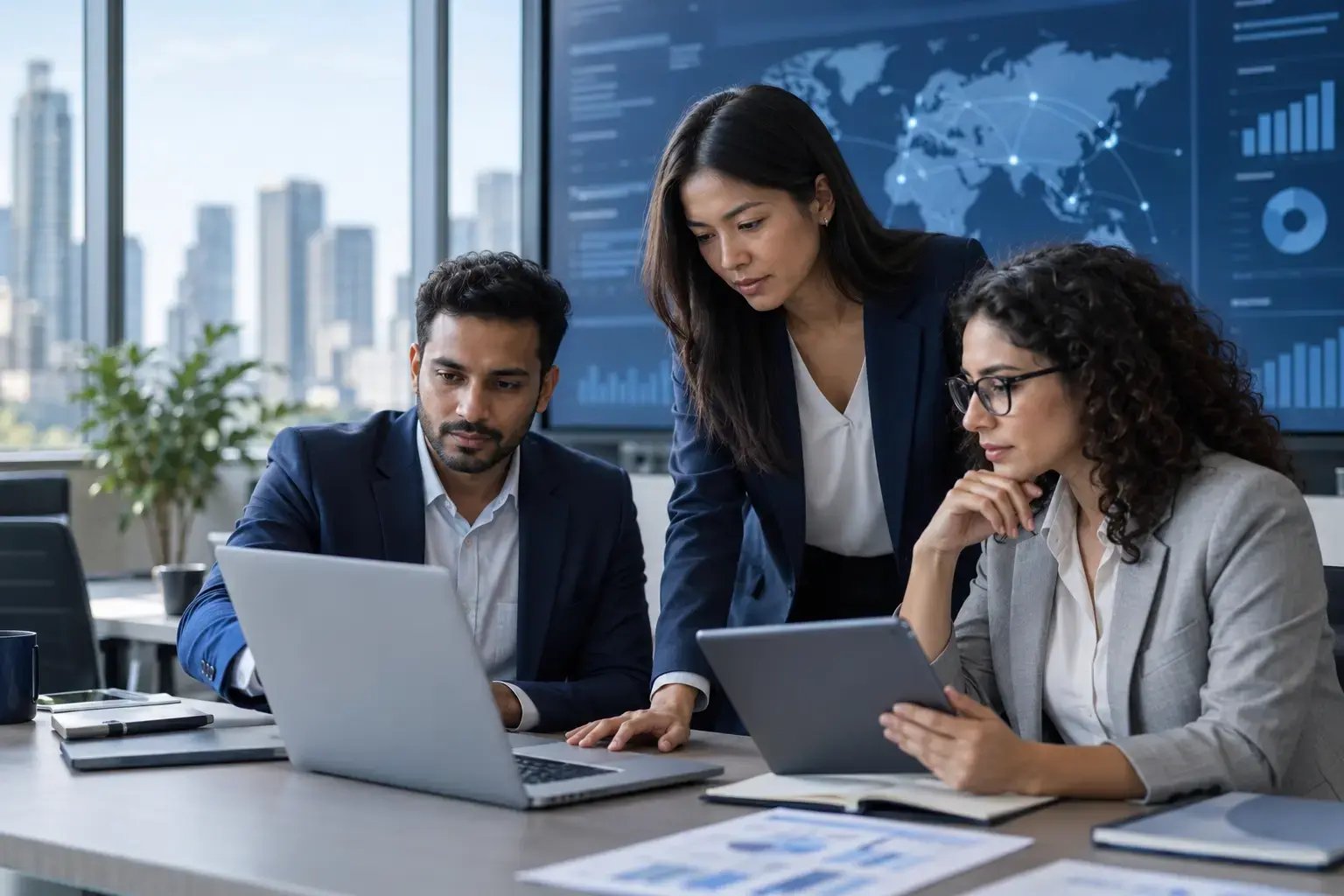 Enterprise workforce team planning multi-location staffing deployment
